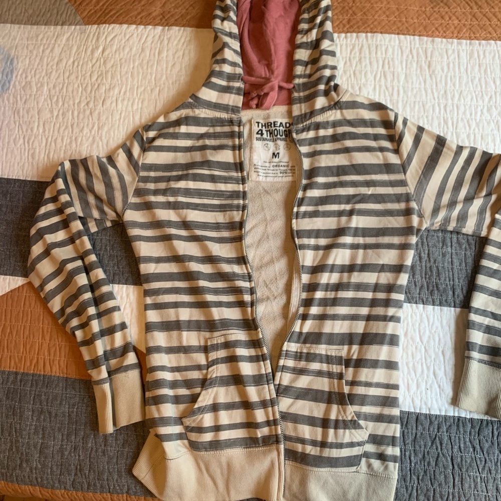 Zip up sweatshirt